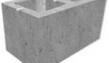 блоки бетонные стеновые 2-пустотные 390х90х190