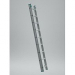 лестница алюминиевая раздвижная 2х9 ступеней alve 7209