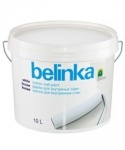 краска для стен и потолков ослепительно белая belinka (белинка) 10 л