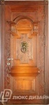 дверь парадная ld132 - массив дуба с резьбой