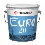 краска для потолков водоэмульсионная 9 л. euro 20
