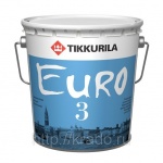 краска для потолков водоэмульсионная 9 л. euro 3 (евро 3)
