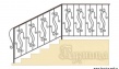лестница интерьерная кованая эскиз 3