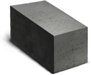 блок песко-цементный полнотельный