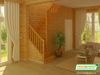 деревянная лестница лс-225м