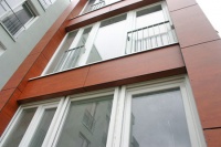 фасадные панели для вентфасадов, пластик hpl архитектурный