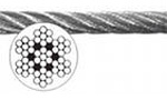 трос из нержавеющей стали (плетение 7х7), германия