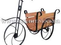 Декоративная тележка велосипед арт. ЦК-59342Размер: высота - 410 мм, длин...