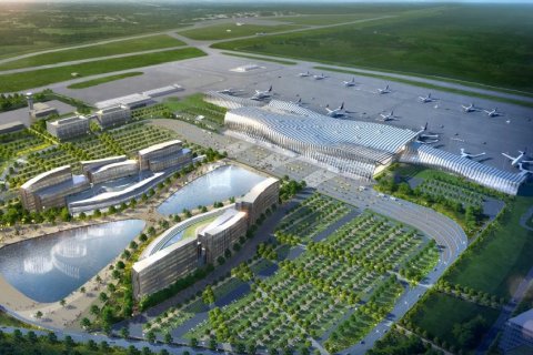 В Симферополе дан старт строительству нового аэровокзального комплекса