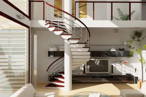 Комбинированные лестницы для дома