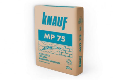 МП-75 Кнауф гипсовая штукатурка машинного нанесения, 30кг Предназначена для высо...