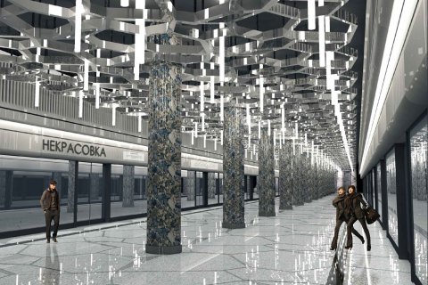 Движение поездов метро на самом длинном в Европе маршруту откроется в 2018 году в Москве