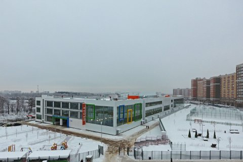 Новая школа-гигант построена в Новой Москве
