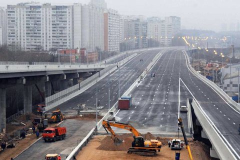 В 2016 Москве в 2016 введено рекордное число дорог и путей для рельсового транспорта