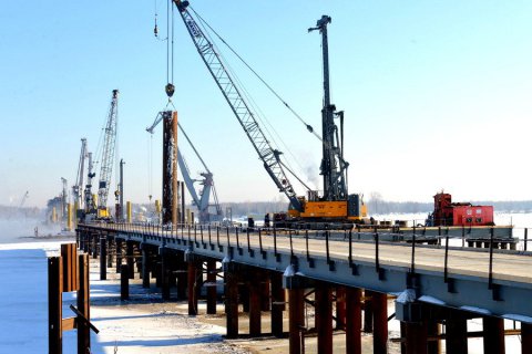 В Амурской области дан старт строительству моста в Китай