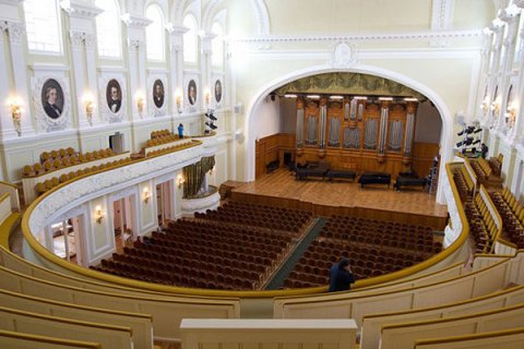 Стоимость реставрации Большого зала консерватории превысила 180 миллионов рублей