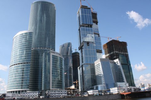Самый "высокий" в Европе лифт установлен и работает в "Москва-Сити"