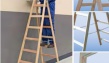 STABILO® Professional
Деревянная двусторонняя лестница- стремянка с перекладина...