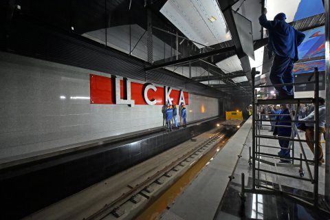 Станция метро «ЦСКА» уже осенью примет первых пассажиров