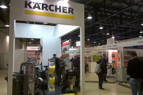 Kärcher приняла участие в выставке «Отечественные строительные материалы 2019»