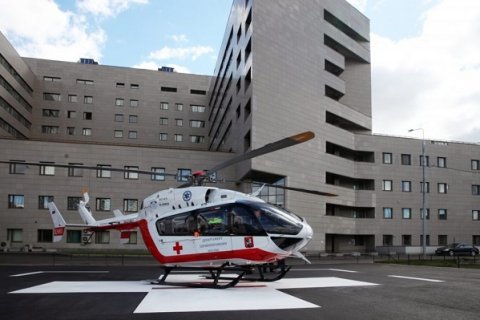 На территории Боткинской больницы будет построен пункт скорой помощи с вертолетной площадкой