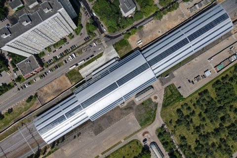 Мэр Москвы Сергей Собянин открыл новую станцию Славянский бульвар на МЦД-1