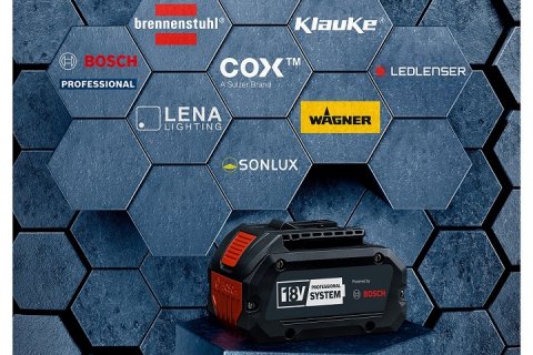 Bosch открывает свою 18V профессиональную аккумуляторную платформу другим профессиональным брендам