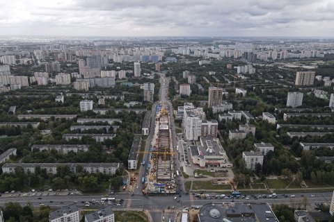Собянин: станция метро «Зюзино» на БКЛ готова на две трети