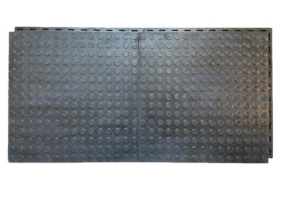 Плитка из резины с закрытыми замочками ПлиткаПол для гаража или мастерской