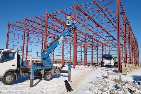 Корпорация развития Дальнего Востока и Арктики осуществляет строительство каркаса промышленного парка "Кадалинский" на ТОР "Забайкалье"