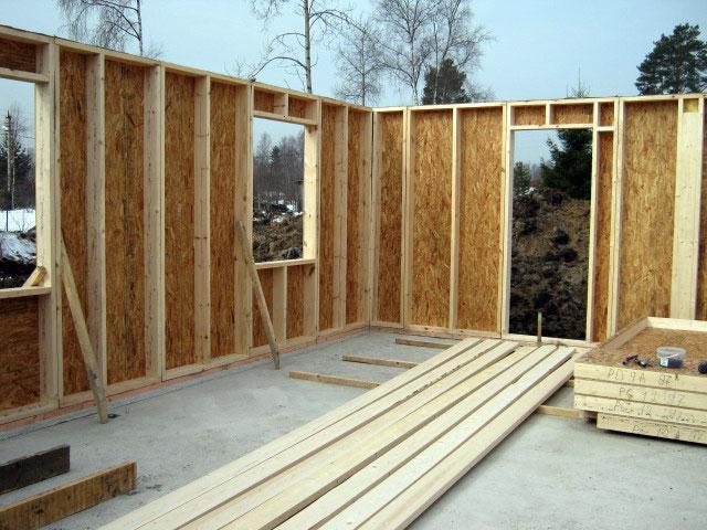 Строительство одноэтажного каркасного дома своими руками