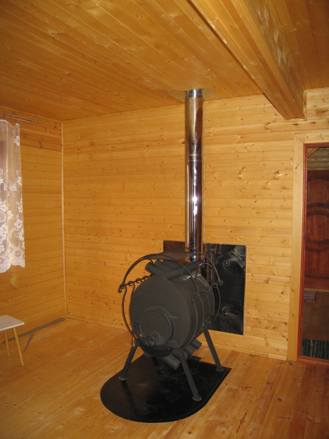 Установка булерьяна в деревянном доме и гараже