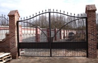 ворота садовые металлические, россия