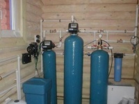 монтаж систем очистки воды
