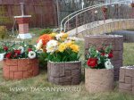 вазоны садовые из декоративного бетона от производителя, россия