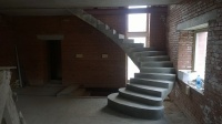 лестница из бетона
