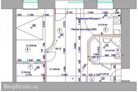 Хочу в своей квартире на 3-ем этаже 12-ти этажного дома увеличить площадь санузла за счет незначительного уменьшения площадей кухни и жилой комнаты. При этом размер жилой комнаты останется более 11м2. Подключение сантехники планируется к стоякам, существующим по изначальному проекту дома. Возможна ли такая перепланировка?