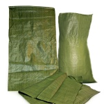 мешки для мусора, зеленые,55*105, 65гр