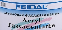 фасадная краска, акриловая, feidal acryl fassadenfarbe, россия