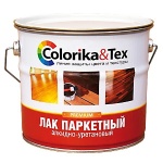 Лак паркетный «Colorika&Tex» алкидно-уретановый (Россия).Паркетный лак отличае...
