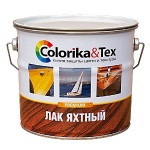 Лак яхтный «Colorika&Tex» (Россия). Высококачественный быстросохнущий прозрачный...
