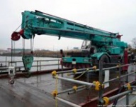 самоходный кран kobelco rk 250 -25 тонн,42 метра