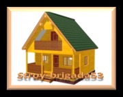 двухэтажный деревянный дом из бруса 6*6 с террасой и балконом