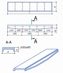 плиты перекрытий преднапряженные переменной высоты типа пнос