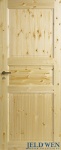 дверь массивная 3-х филенчатая сосна лакированная