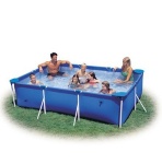 бассейн каркасный intex rectangular frame pool 300х200х75