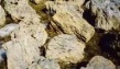 глыбы песчаника светло-серые 20-90 см