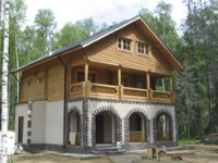 строительство деревянного дома под ключ
