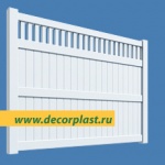 пластиковый пвхзабор классик183/244 dp 010