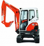 kubota u 25-3, новый, вес 2,5 т., глубина копания 2820 мм